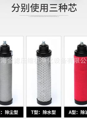 CTA空压机油水分离器001/002/004压缩空气精密过滤器气泵除水过滤