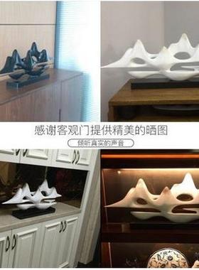 创意新中式客厅酒柜电视柜鞋柜摆件现代门厅玄关软装饰工艺品摆设