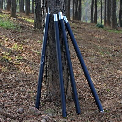 COOLCAMP户外露营天幕杆营柱门厅支架铝合金帐篷杆支撑杆28mm2.4m