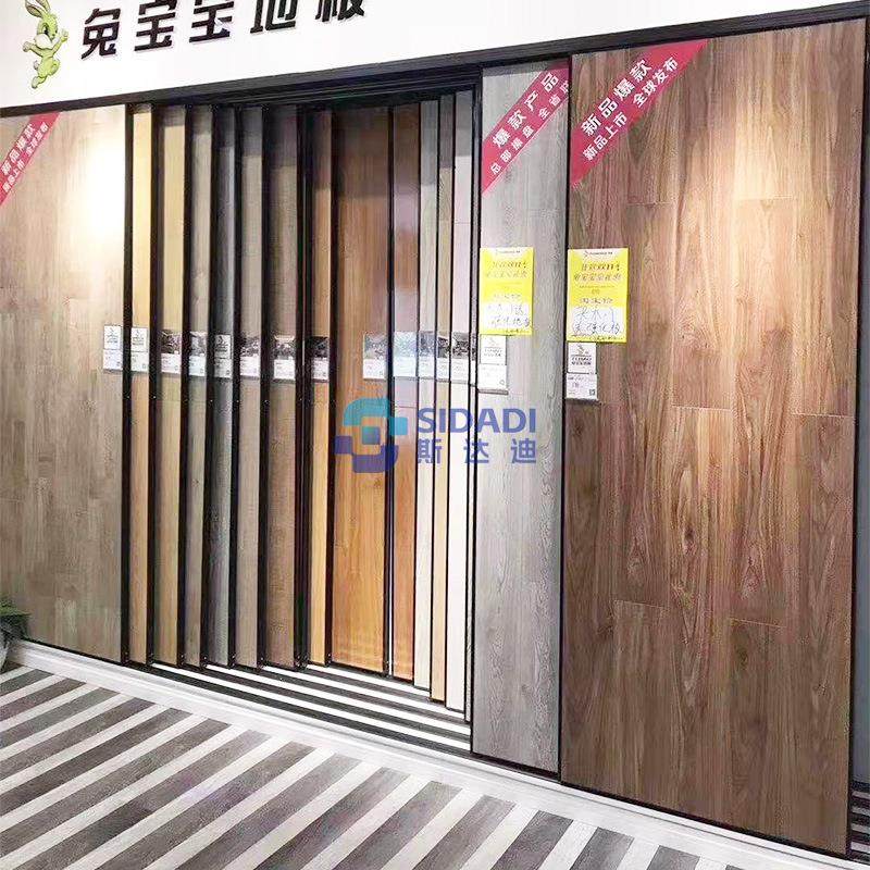 多功能木地板展示架推拉木门展架可移动生态板样品展示柜落金属架,商业/办公家具,展示柜/陈列柜/展示架/货柜,淘宝优惠券,粉丝福利购,淘宝优惠卷