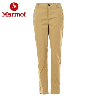 Marmot土拨鼠春夏运动城市户外透气吸湿排汗轻量女士速干裤 长裤