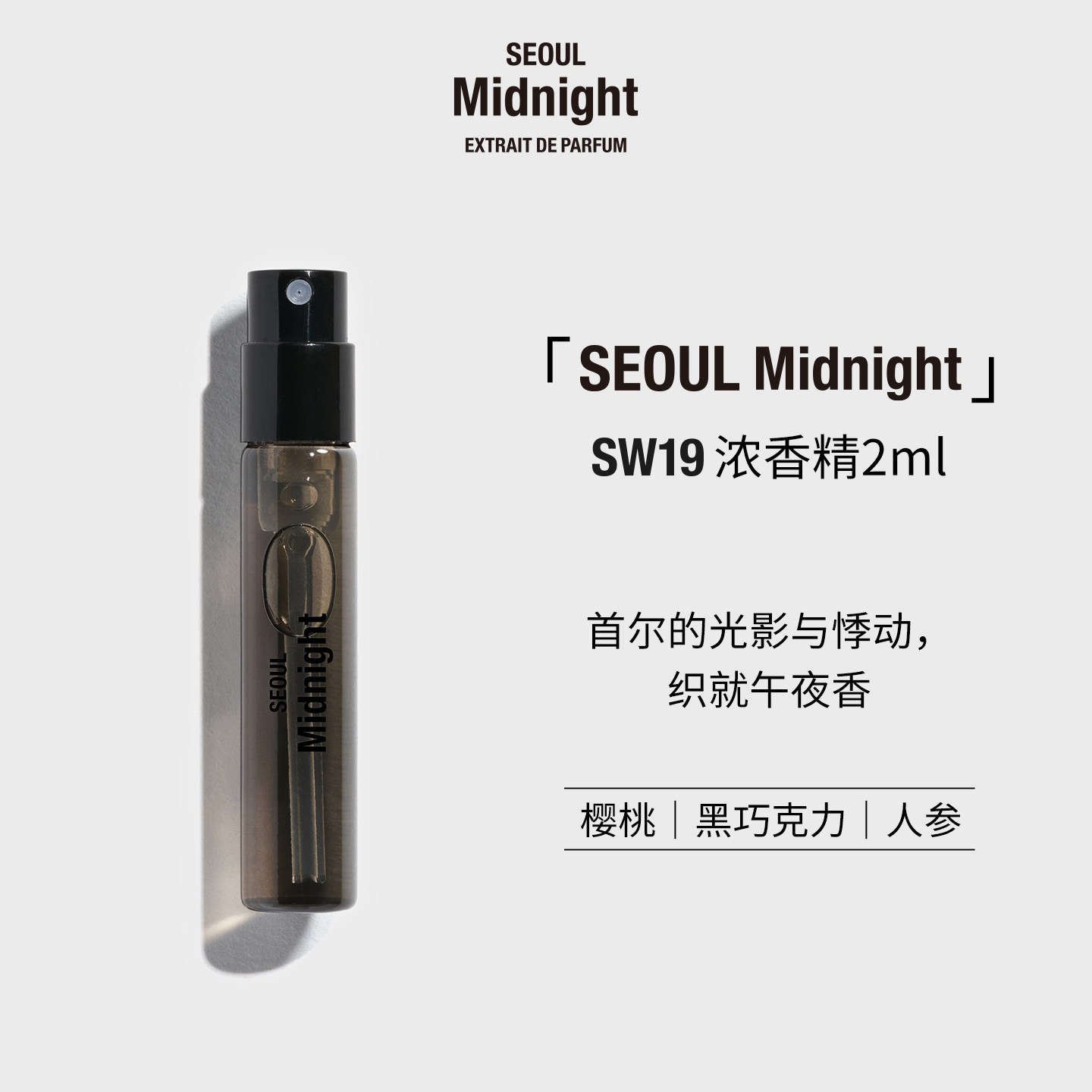 SW19韩国首尔系列Seoul Midnight午夜浓香精高级留香2ml