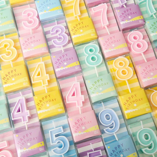 Детская атмосферная свеча для мальчиков и девочек, подарок на день рождения