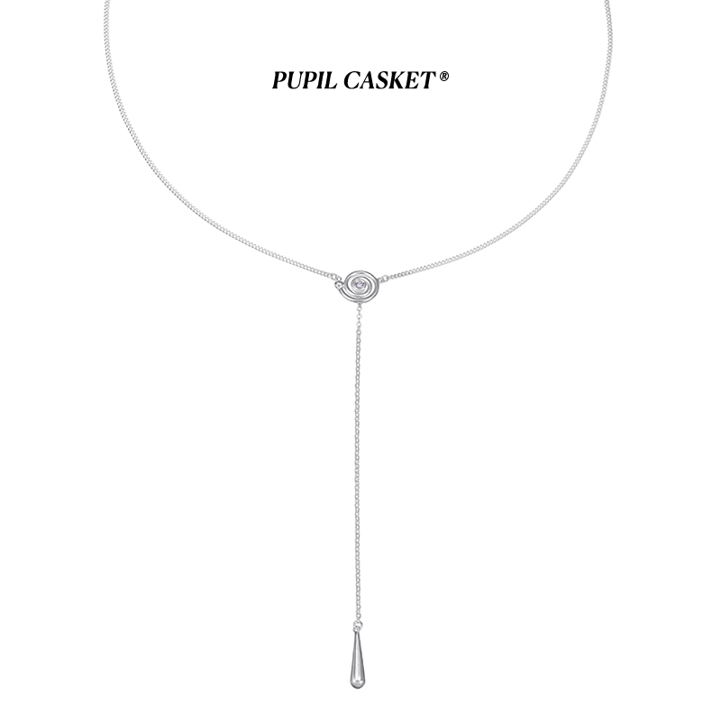小众气质银项链PupilCasket银