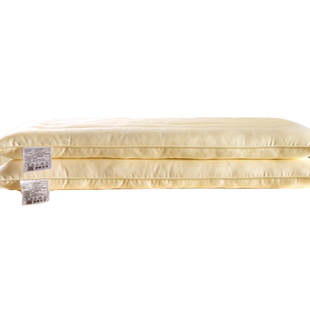 简单生活大豆纤维枕头 大豆蛋白低度枕 舒适防螨成人低枕枕芯一个