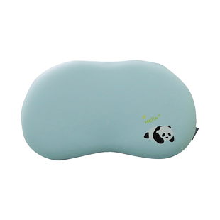 简单生活熊猫宝宝凉感枕Q弹触感柔软支撑枕芯记忆棉冰凉 不可水洗