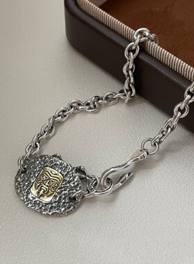 新款复古锤纹扎基拉姆O字手链国