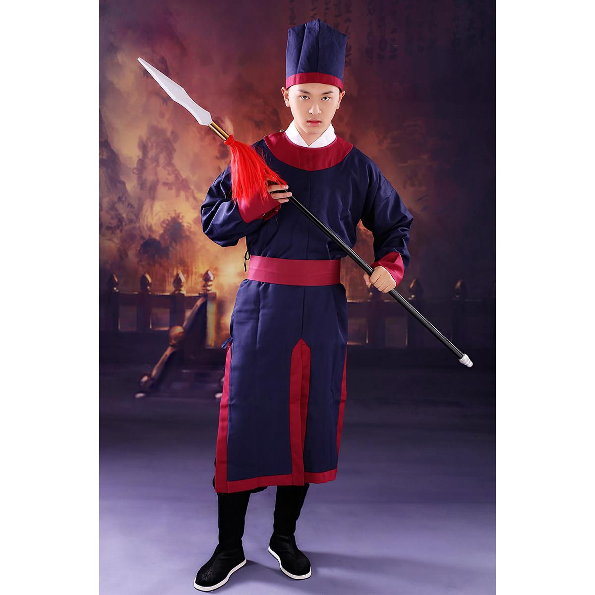 成人古装御前侍卫服明朝官差演出服六扇门衙役戏服捕快舞台服装套