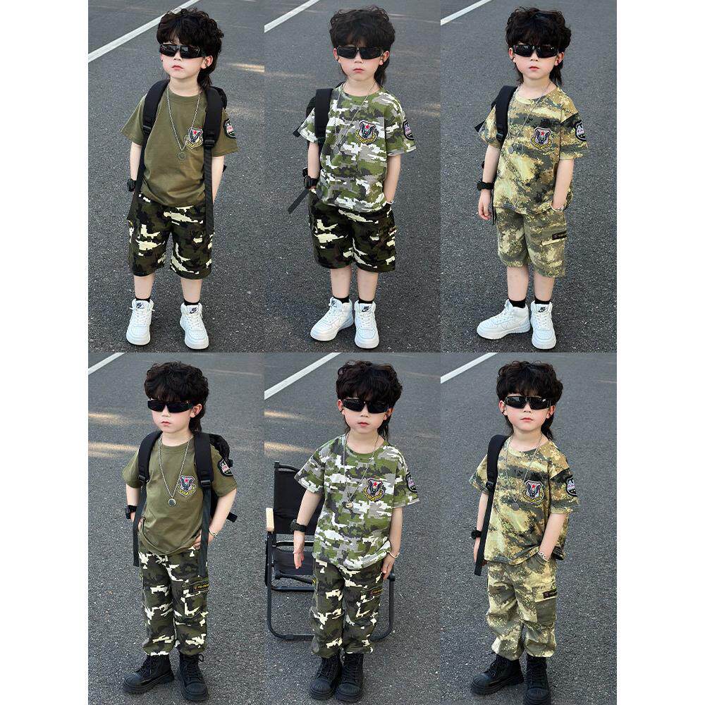 童装童装迷彩童装夏季幼儿园夏令营特种部队童装