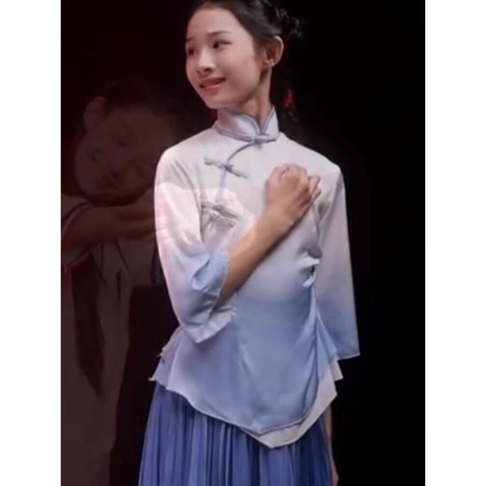 中华民国学生舞蹈觉醒时代演出服五四青年演出服苓儿同风格有我演