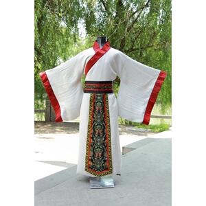 新款古装服装男汉服男士曲裾臣子官服汉朝大臣大氅书生直裾深衣