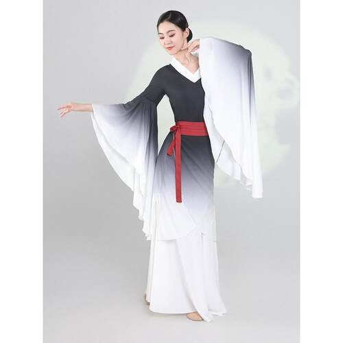 新中式古典舞服装墨美金刚舞诗歌曲同风包艺考试服