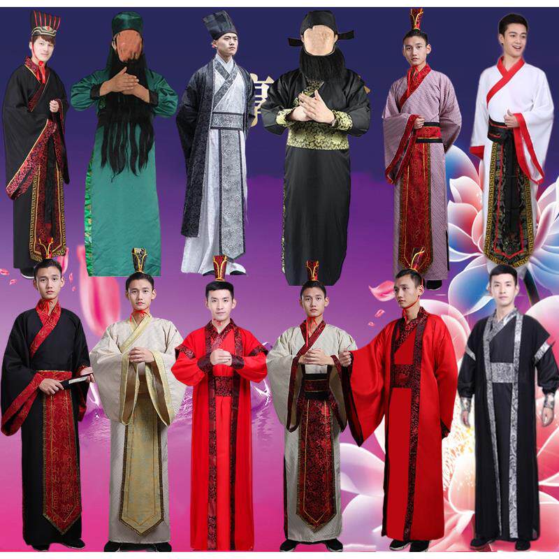 三国演义剧本杀诸葛亮关羽刘鹏曹周瑜年会表演服装教科书戏剧服装