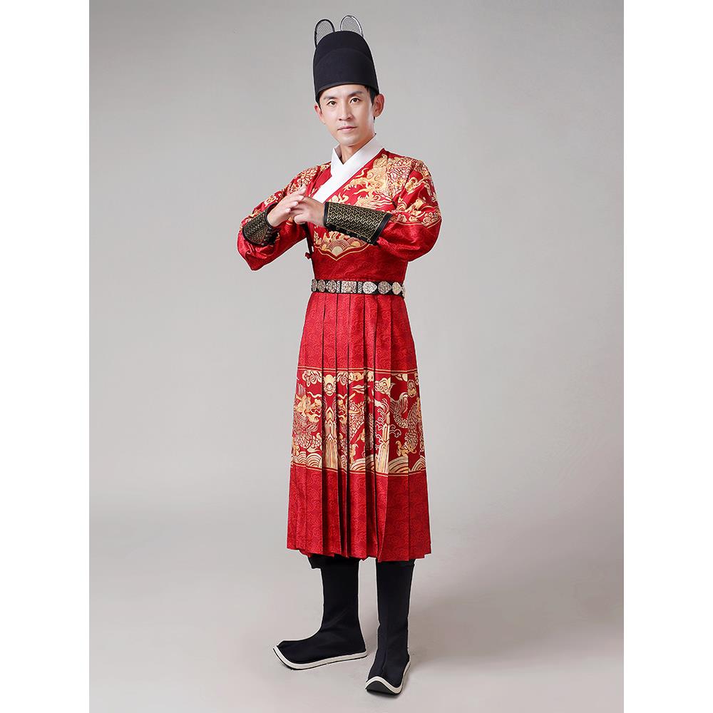 炎蔻明制汉服锦衣卫衣服男飞鱼服绣春刀蟒袍古风明朝贴里曳撒秋冬