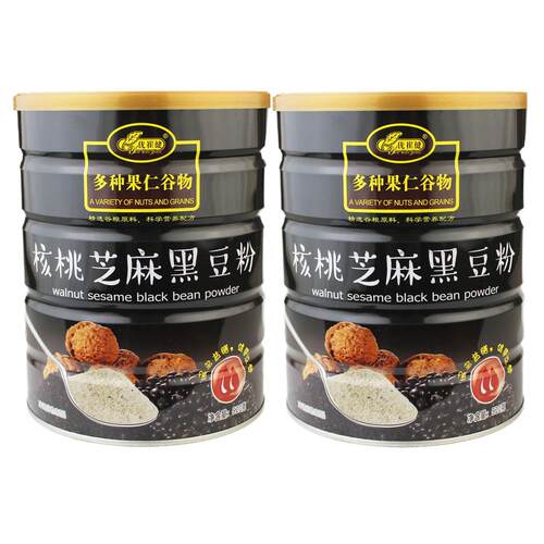 父优家崔健核桃芝JPJ麻黑豆粉五谷粉果仁谷物送宵人亲友母礼品代