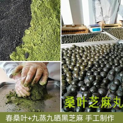 张反遗修桑叶芝麻丸正品KTG非九蒸九晒食黑芝麻春桑叶丸即食零养