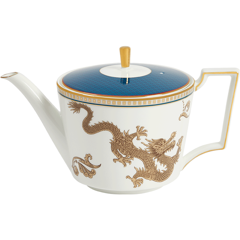 WEDGWOOD威基伍德东方传奇系列龙年骨瓷茶壶咖啡壶
