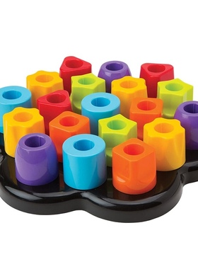 Tots First Chunky Pegs Learning to Match Stack Build and Sor