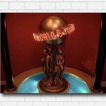 16cm The World Is Yours Scarface Resin Paperweight Statue