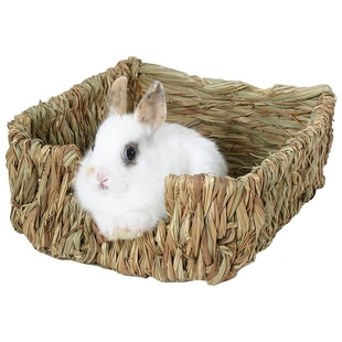 Handcraft Woven Grass Hamster Nest Rabbit House Cage