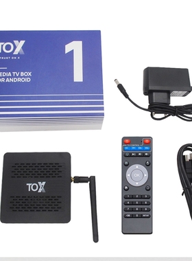 Amlogic S905X3 TOX1 Smart TV Box Bluetooth network player 4G