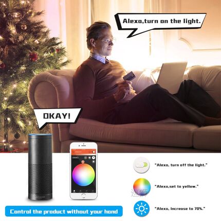 Zigbee 3.0 Smart LED Strip Controller RGBCCT Pro Compatible