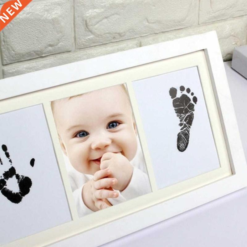 Baby Footprints Handprint Ink Pads Imprint Inkless Touch Cla