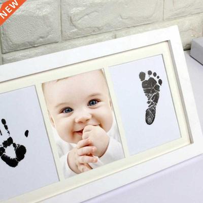 Baby Footprints Handprint Ink Pads Imprint Inkless Touch Cla