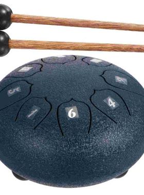 1 Set Alloy Steel Handpan Drum Steel Yoga Meditation Beginne