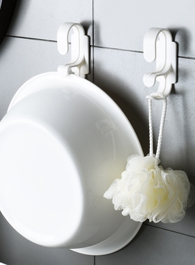 Two-story baths are attached to the bathroom.