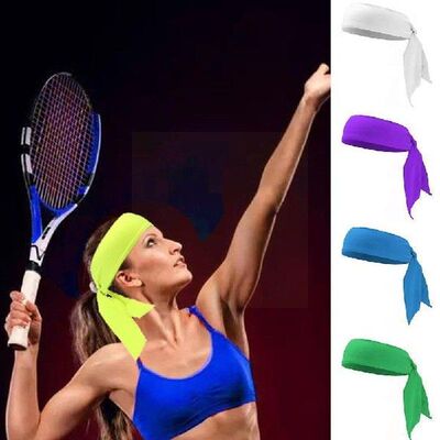 Sports Antiperspirant Bandanas Hairband Head Tie Outdoor