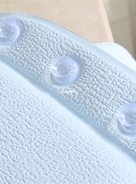 Soft Bathtub Pillow Headrest Waterproof PVC Bath Pillows Cus