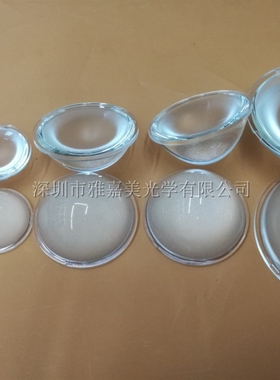 PMMA Meniscus lens Diameter 30mm 45mm 60mm Frosted concave