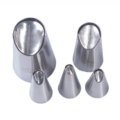 5pcs Stainless Steel Cake Kitchen Gadget Chrysanthemum