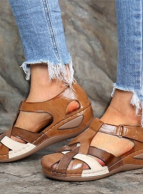 Fashion Women Sandals Sli On Round Female Slippers Casual Co