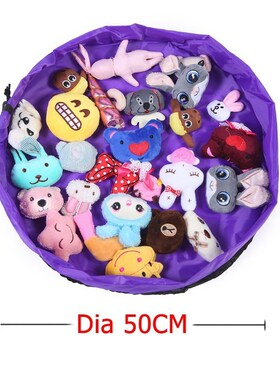 Toy Storage Bag Portable Kids Play Mat Lego  Organizer Washa