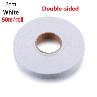 New 50m Double-Sided Wonder Web Iron On Hemming Tape 1/1.5/2