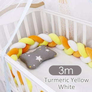 Fashionable1-9 Baby Bed Crib Bumper Room Decor Newborn Cot C