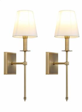 Permo Set of 2 Classic Rustic Industrial Wall Sconce Lightin