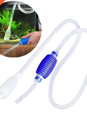 Aquarium Gravel Cleaner Vacuum Handheld Siphon Pump With Fil