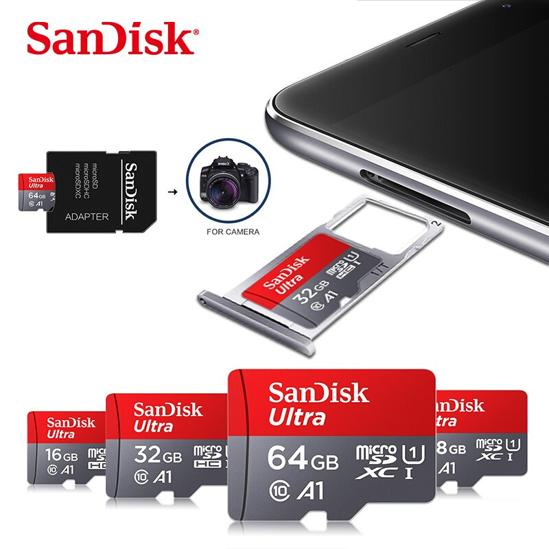 SanDisk Micro SD Card 32G 64G 128G 2