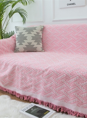 Boho Nodic Tapestry Bedspread Blanket for Bed Plaid on the