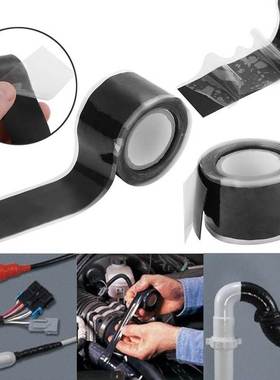 Self-Fusing-Wire Rubber Black Silicone Waterproof 1pcs Bondi