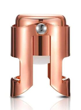 Champagne Bottle Stopper Rose Gold Stainless
