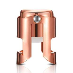 Champagne Bottle Stopper Rose Gold Stainless