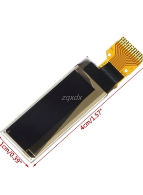 0.91 Inch 128x32 OLED LCD White Display Module SPI Series SS