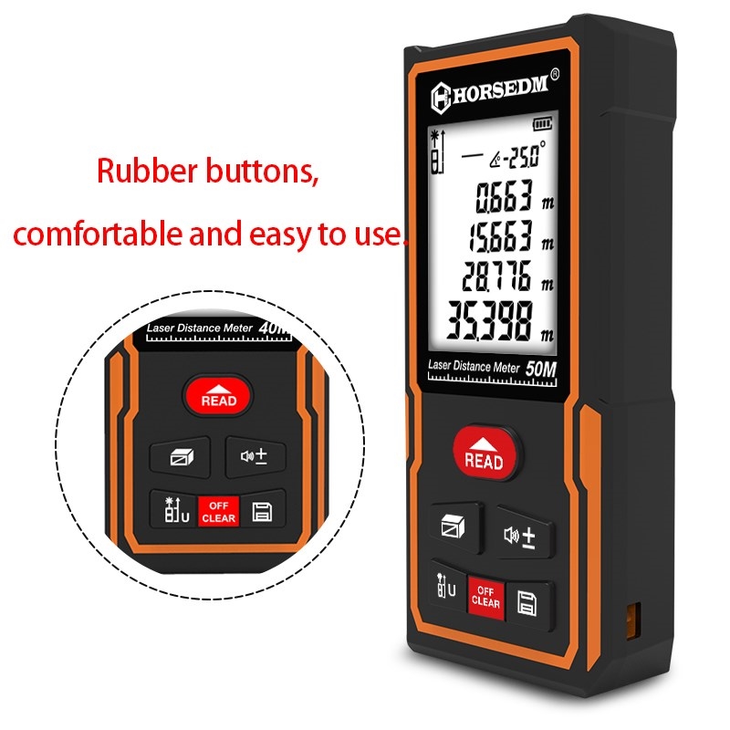HORSEDM New laser distance meter Measuring tape measure las
