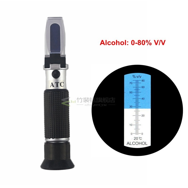 Portable Alcohol Refractometer Alcohol concentration Tester