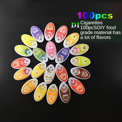 100pcs Variety of Flavor Burst Bead Menthol Cigarettes Acce