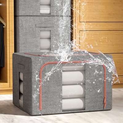 The cotton sacks can fold up the clothes and pants of the bo